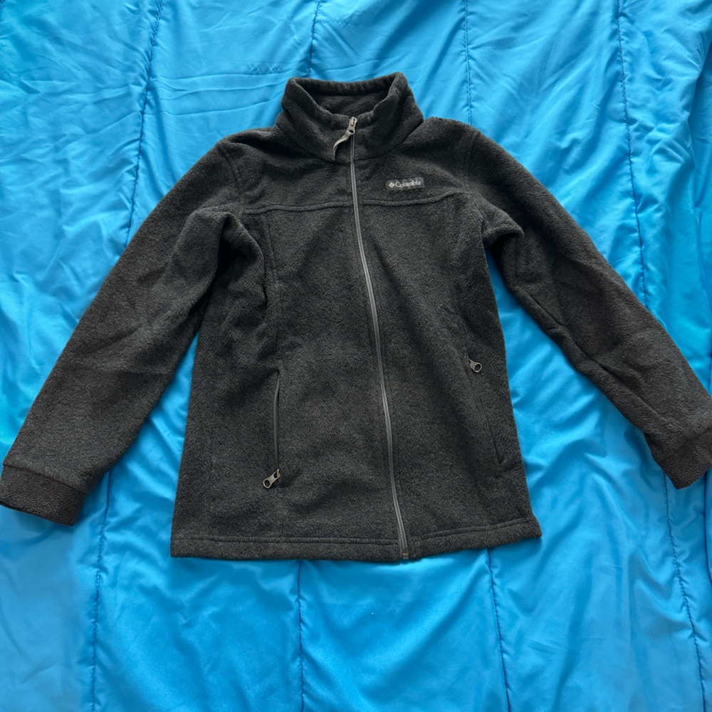 Grey Columbia fleece